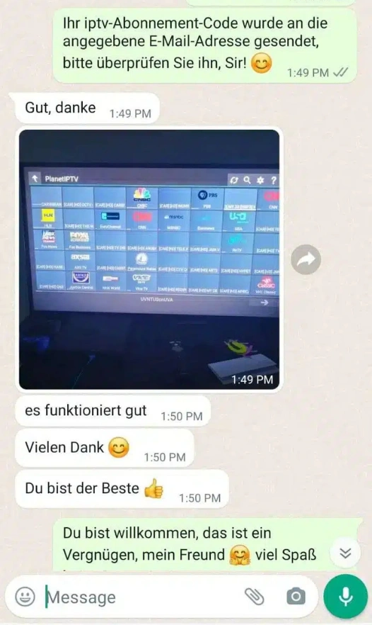 Recensioni reali dei nostri clienti Abbonamento Iptv Extreme